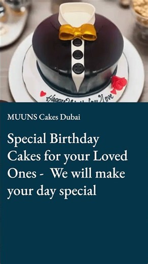 Best Cake Shop in Dubai UAE - MUUNS Cakes