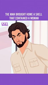 620K views · 7.2K reactions | The man brought his shell-dwelling woman home. #storytales #animated #filmzone #viralreelsシ | FILM ZONE | Facebook