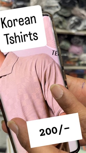 Jai jinendra collection ( JJC ) | ➡️ Korean tshirts 🔥 ➡️ Self textured articles 💥 ➡️ price :- 200/- 😱 ➡️Size :- M, L, XL 🛍️ ➡️Home delivery All over India 🚚(... | Instagram