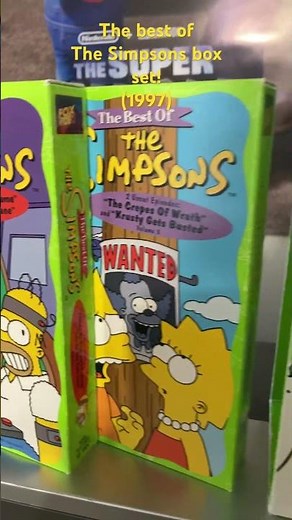 The best of the simpsons VHS #vhstime