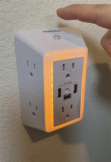 Must-Have Multi-Plug Outlet with Surge Protection for Easy Installation