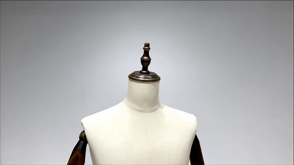 Male Mannequin Torso with Metal Stand and Wooden Arms , Dress Form Male Height Adjustable 53-76inch, Pinnable Torso Display for Clothing Retail Sewing Shop (Without Holders)