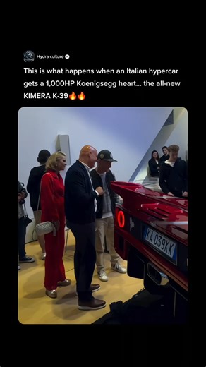 The KIMERA K-39 Is a 1,000HP Italian Hypercar With a Koenigsegg Heart 🔥🗿 #koenigsegg #news