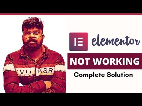Wordpress Elementor not working | Elementor editor not loading