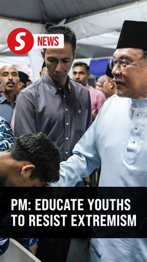 Empower youths with knowledge to counter extremism, urges Anwar