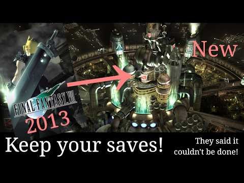 FF7: Keep your 2013 Save Files on the new PC version