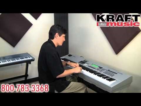 Kraft Music - Yamaha MO6 and MO8 Demo with Tony Escueta