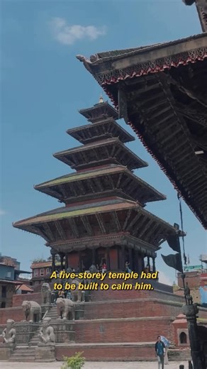 Rahul Kumar on Instagram: "Why was Nyatapola Temple built? And how did it calm Bhairab? In the heart of Bhaktapur stands the mighty Nyatapola Temple not just Nepal’s tallest pagoda temple, but a powerful story of balance between rage and restraint, masculine and feminine energy. It is said that the nearby Bhairabnath Temple housed Bhairava, a terrifying and uncontrollable manifestation of Shiva. Bhairab’s anger was so intense that it began to spread fear and chaos throughout the city. The king o