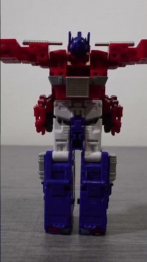 Transformers Studio Series 86 Optimus Prime Stop Motion Transformation