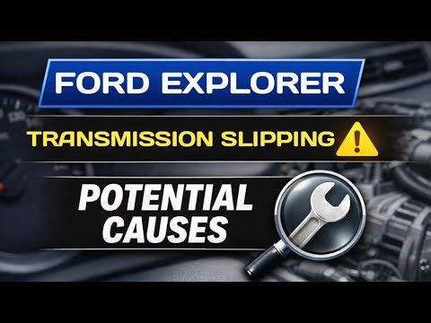 Ford Explorer Transmission Slipping – Potential Problems Explained