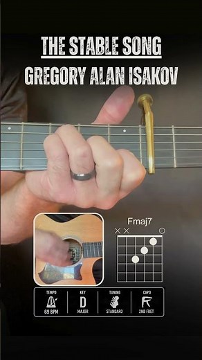 How to Play the Intro to “The Stable Song” – Gregory Alan Isakov (Acoustic Tutorial)