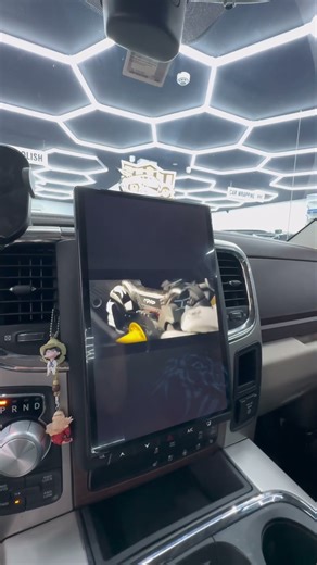 TESLA SCREEN FOR DODGE RAM #teslascreen