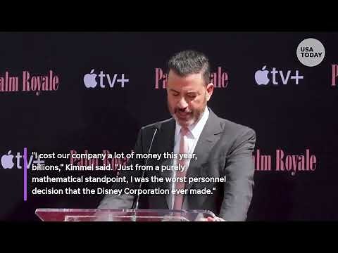 Jimmy Kimmel quips battles with President Trump cost ABC 'billions'