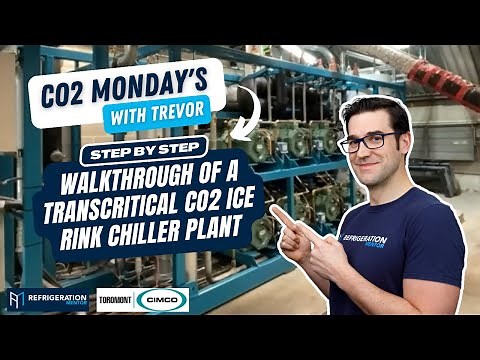 Step by Step Walkthrough of a Transcritical CO2 Ice Rink Chiller Plant