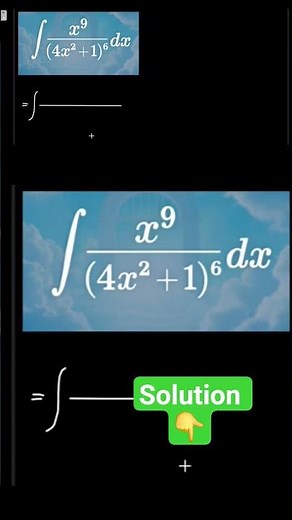 #mathematics #maths #mathstricks #integrationsteps #calculus2 #learncalculus #integrationtechniques