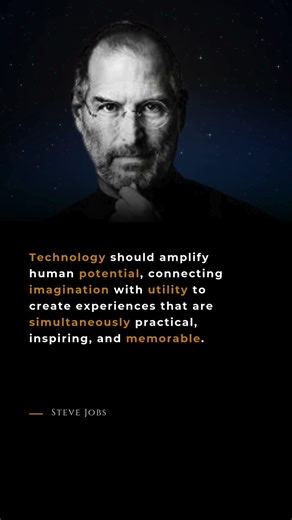 Technology Should Empower Humanity | Steve Jobs 💻