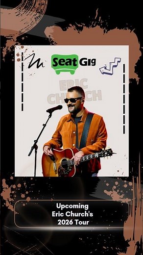 Eric Church Live Tour 2026! - #ericchurch #ericchurchtour2026