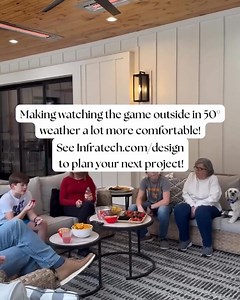 Home DIYer Sarah McGill shares how she extends her outdoor living season with Infratech heaters. Enjoy the outdoors in any weather with low-profile Infratech heaters for added comfort! | Infratech Comfort Heaters | Facebook