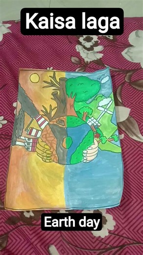 Earth day poster 22 April save tree save earth #creative #earth #save #poster #handmade #trending