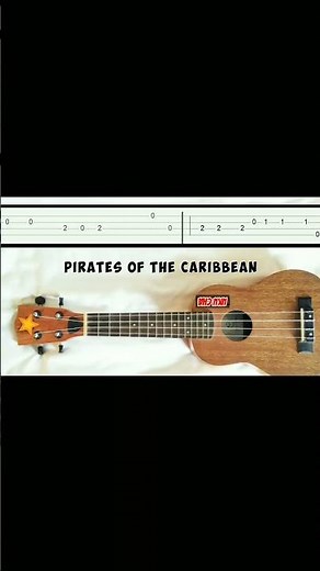 Pirates of the Caribbean tab ukulele tutorial