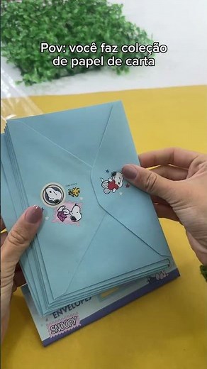 Você coleciona papel de carta? Então precisa ver esse kit! 💌