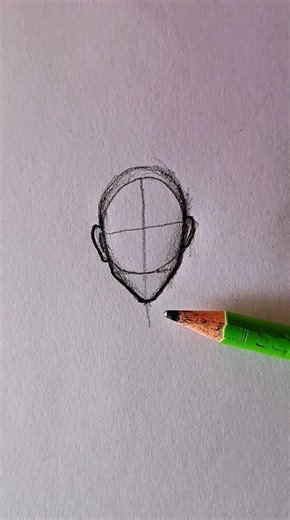 Basic Face Drawing for Beginners 👀 #foryou #drawing #art #shorts #howtodraw #easydrawing #tutorial