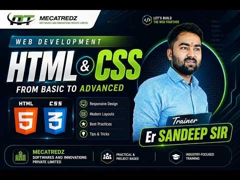 🚀 Want to become a Web Developer? Start your journey with HTML & CSS