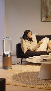 Read the room. Set the Dyson Purifier Hot Cool Formaldehyde purifying fan heater to Auto mode and let the on-board sensors do the rest. Intelligently heating and purifying the room as and when your air quality needs it. Discover more here: http://ms.spr.ly/6188gsr4q | Dyson