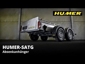 SATG | Absenkanhänger | HUMER Anhänger