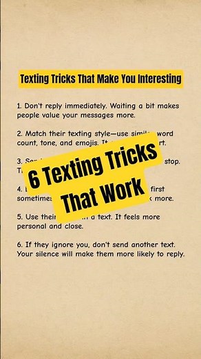 6 Texting Tricks That Make You Instantly More Interesting | Psychology of Attraction#psychologyfacts
