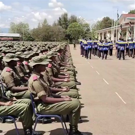 Over 5,000 police recruits start training at Kiganjo Police College in Nyeri | Citizen TV Kenya