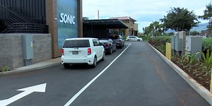 Hundreds line up for grand opening of Hawaii’s first SONIC Drive-In
