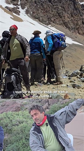 We were at the site where the Uruguayan plane crashed in 1972. The Snow Society 🏔