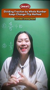3.7K views · 79 reactions | Dividing Fraction by Whole Number KEEP-CHANGE-FLIP Method #math #mathtricks #mathematics #mathtutor #mathtutoring #mathschallenge #MathMadeEasy #education #mathskills #mathreview | Unang Math | Facebook