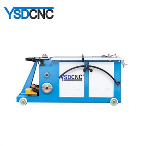 [Hot Item] Sheet Metal Gorelocker Machine Elbow Duct Machine Mechanical Type Elbow Making Machine for Ventilation Duct
