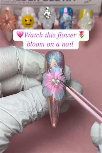 Creative Flower Nail Designs for Spring