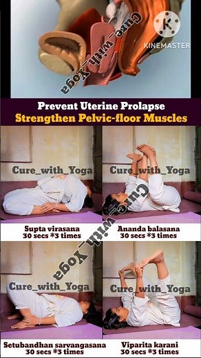 Prevent Uterine Prolapse! Strengthen your Pelvic Floor | Strengthen Core | Women's Wellness Yoga