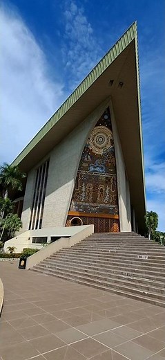 Parliament House of Papua New Guinea.