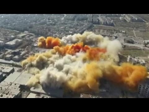 Syrian Rebels Release Footage of a Bomb Attack