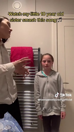 Little Sister Heart Attack High Note Singing Challenge