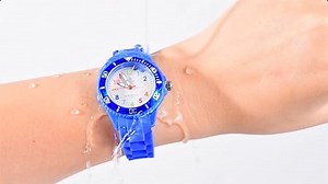 Alienwork Kids Lernuhr Kinderuhr Jungen Mädchen Zeit Lernen Wasserdicht 5 ATM