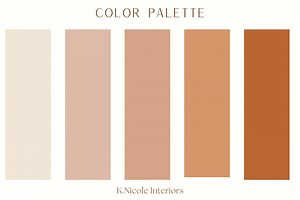 Sunset Blush Color Palette | Instant Download - Etsy UK