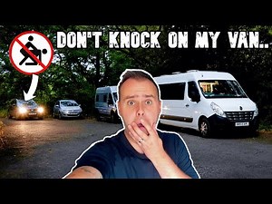 MIDNIGHT VISITORS Van Camping At A Dogging Spot In My Campervan