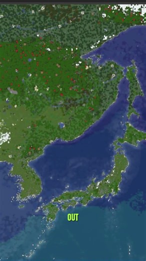Minecraft But the World is Actually Real #minecraft #earthsmp #shorts