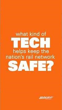 What kind of tech helps keep the nation's rail network safe?