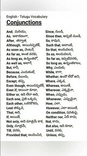 Conjunctions #shortsfeed #english #viral #spokenenglish #youtubeshorts #englishgrammar #vocabs