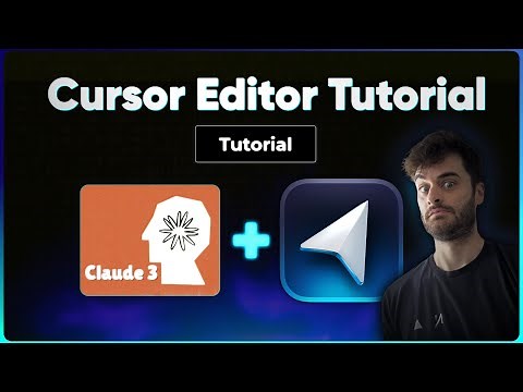 Cursor + Claude Sonnet 3.5 tutorial #codeeditor #ai #claudeai | Gui Bibeau
