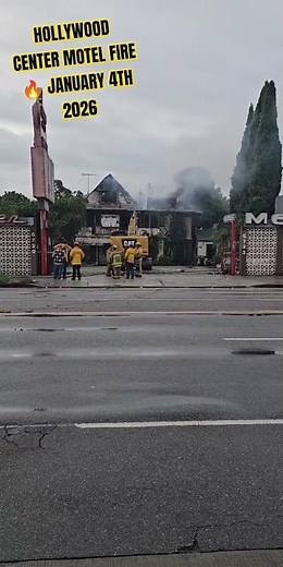 Hollywood Center Motel Fire 🔥 January 4th 2026