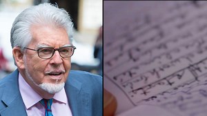 Rolf Harris' 'repulsive' letter directed at victims exposed in new ITVX documentary