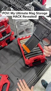 Milwaukee PACKOUT Magazine Storage - HOLDS 10x MAGS! Compact Organizer Insert - AR15 - Pmag - 30rd Mag - .223 - 5.56 - Etsy